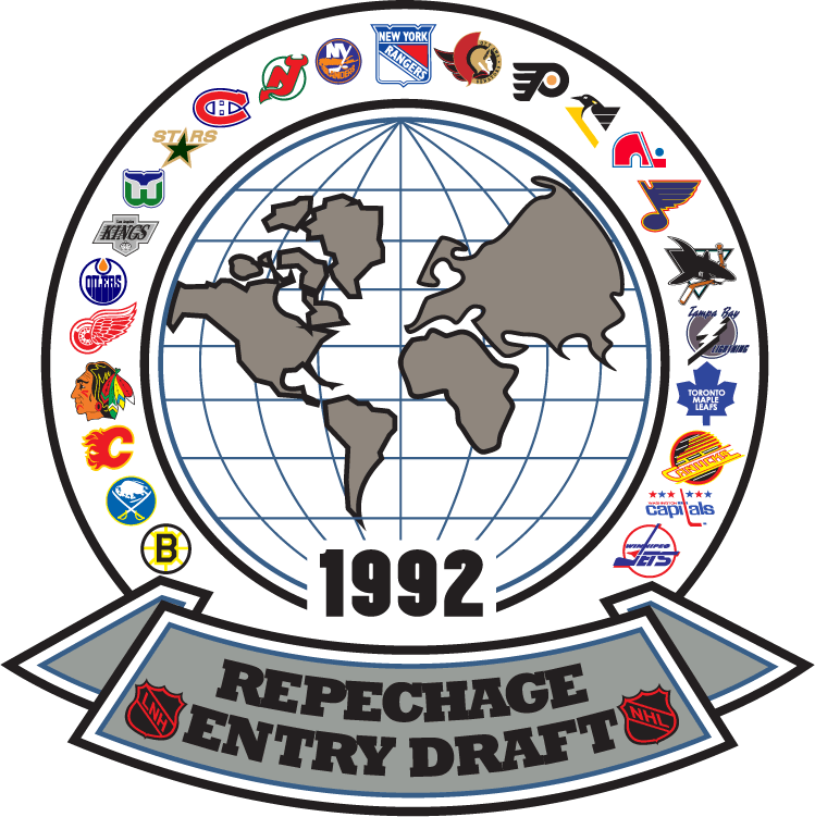 NHL Draft 1992 Primary Logo t shirts iron on transfers